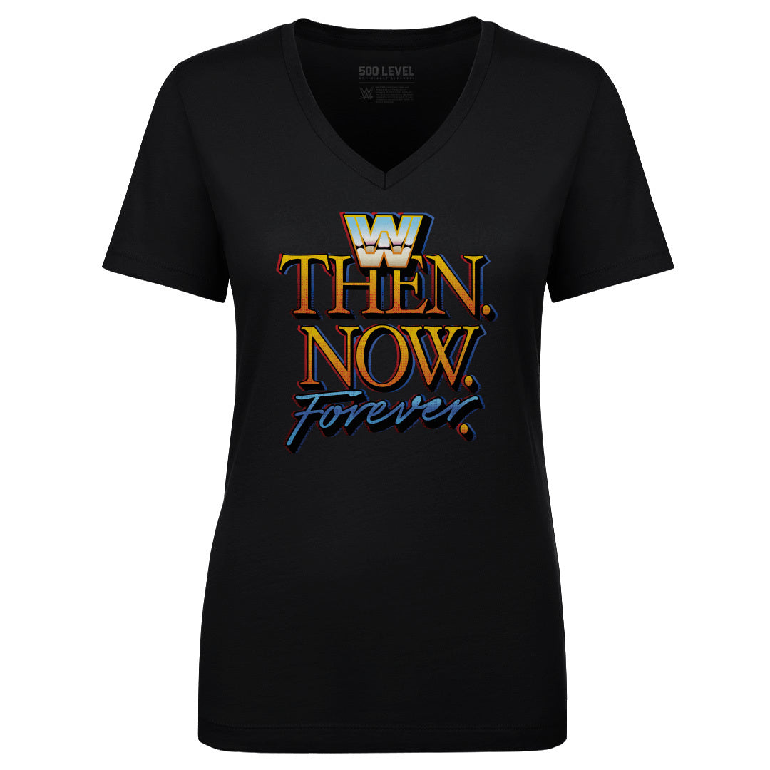 WWE Women's V-Neck T-Shirt | 500 LEVEL