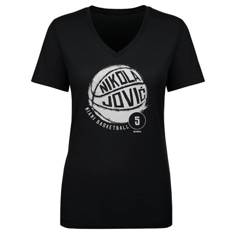 Nikola Jovic Women's V-Neck T-Shirt | 500 LEVEL