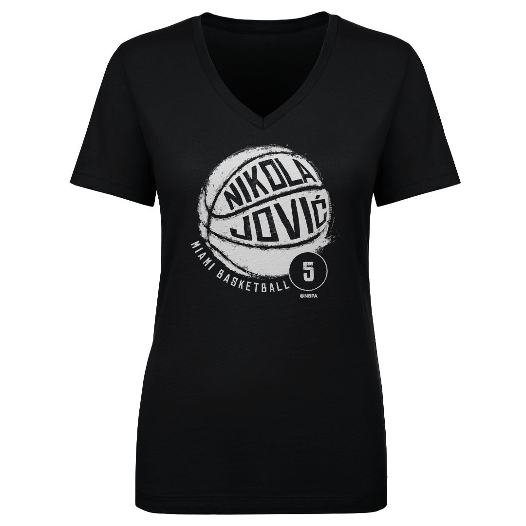 Nikola Jovic Women&#39;s V-Neck T-Shirt | 500 LEVEL