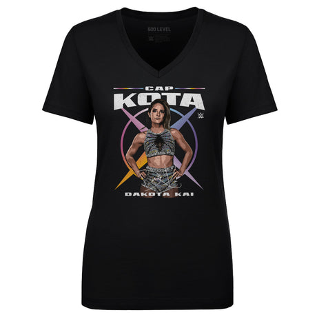 Dakota Kai Women's V-Neck T-Shirt | 500 LEVEL