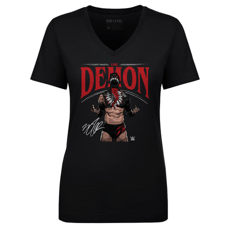Finn Balor Women's V-Neck T-Shirt | 500 LEVEL