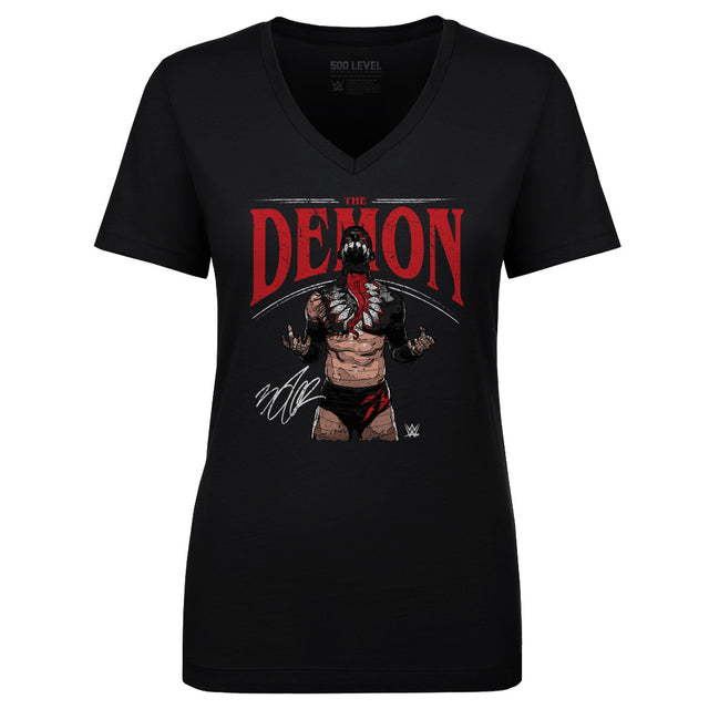 Finn Balor Women's V-Neck T-Shirt | 500 LEVEL