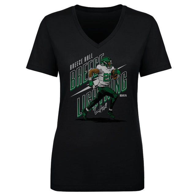 Breece Hall Women's V-Neck T-Shirt | 500 LEVEL