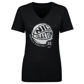 Nic Claxton Women's V-Neck T-Shirt | 500 LEVEL