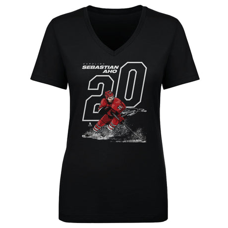 Sebastian Aho Women's V-Neck T-Shirt | 500 LEVEL