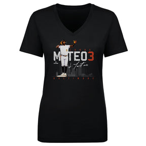 Jorge Mateo Women's V-Neck T-Shirt | 500 LEVEL