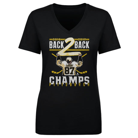 Sidney Crosby Women's V-Neck T-Shirt | 500 LEVEL