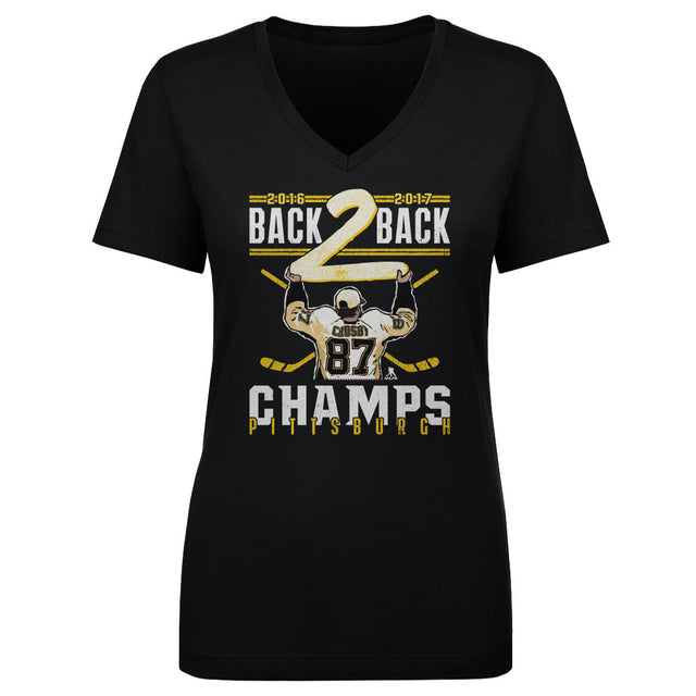 Sidney Crosby Women's V-Neck T-Shirt | 500 LEVEL