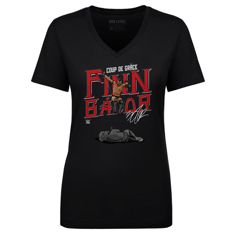 Finn Balor Women's V-Neck T-Shirt | 500 LEVEL