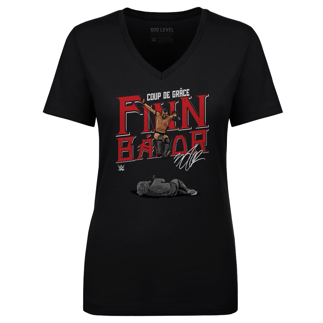 Finn Balor Women&#39;s V-Neck T-Shirt | 500 LEVEL