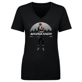 Lauri Markkanen Women's V-Neck T-Shirt | 500 LEVEL
