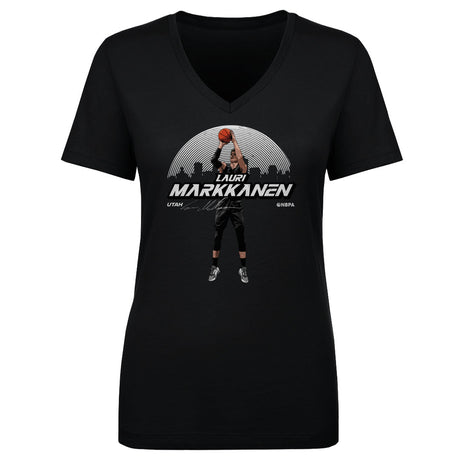 Lauri Markkanen Women's V-Neck T-Shirt | 500 LEVEL