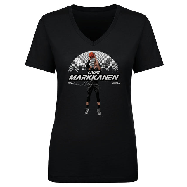 Lauri Markkanen Women's V-Neck T-Shirt | 500 LEVEL