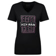 Bret Hart Women's V-Neck T-Shirt | 500 LEVEL