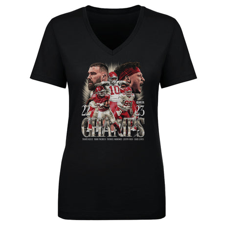 Kansas City Women's V-Neck T-Shirt | 500 LEVEL