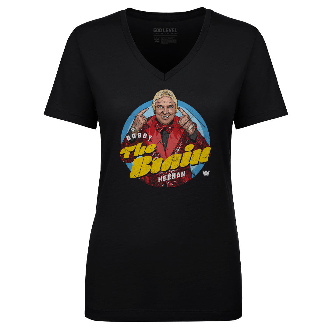 Bobby The Brain Heenan Women&#39;s V-Neck T-Shirt | 500 LEVEL