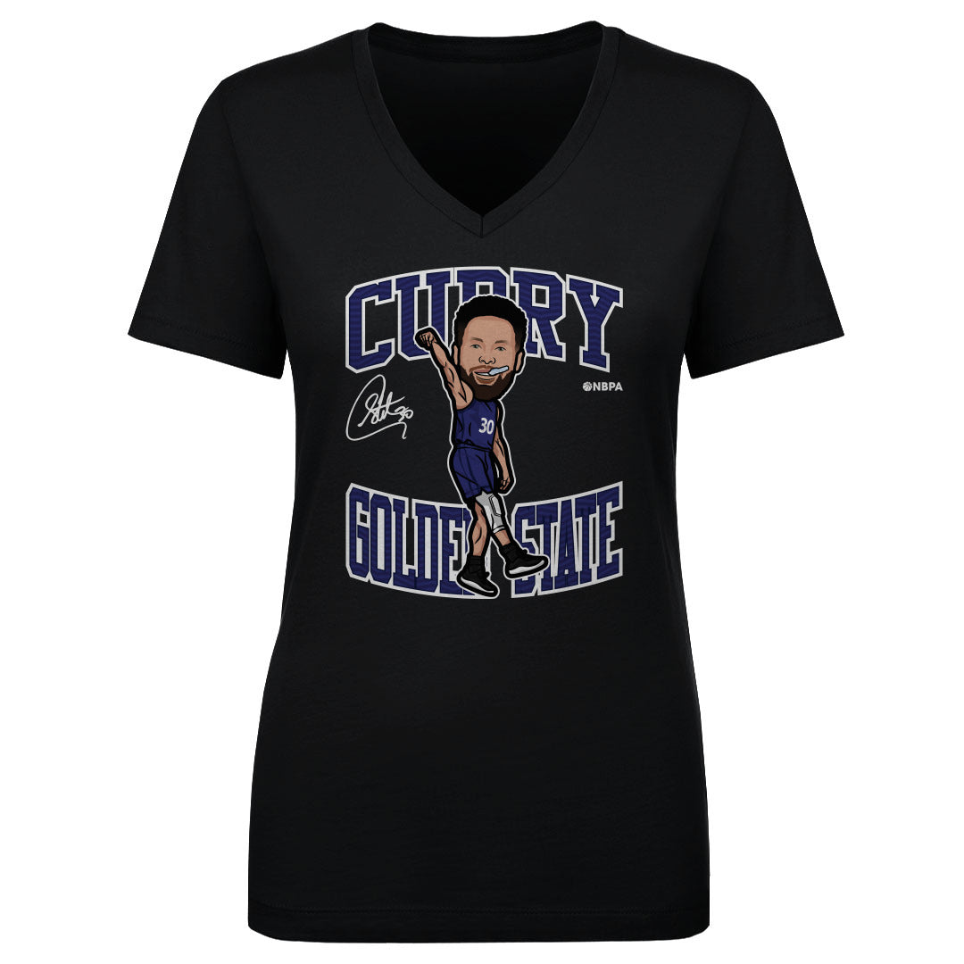 Steph Curry Women's V-Neck T-Shirt | 500 LEVEL