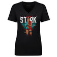 Zoey Stark Women's V-Neck T-Shirt | 500 LEVEL