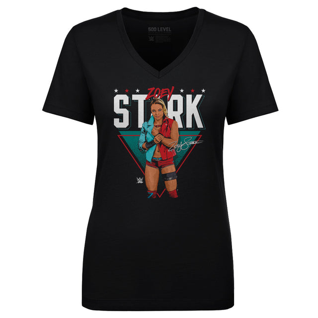 Zoey Stark Women's V-Neck T-Shirt | 500 LEVEL