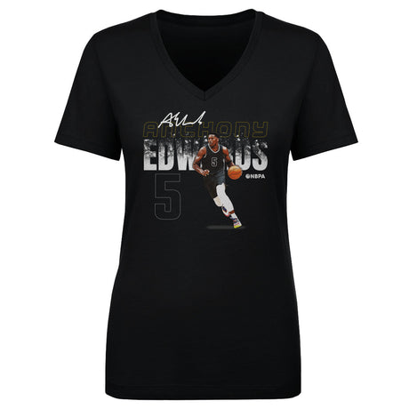 Anthony Edwards Women's V-Neck T-Shirt | 500 LEVEL