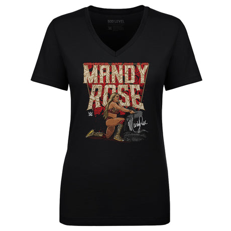 Mandy Rose Women's V-Neck T-Shirt | 500 LEVEL