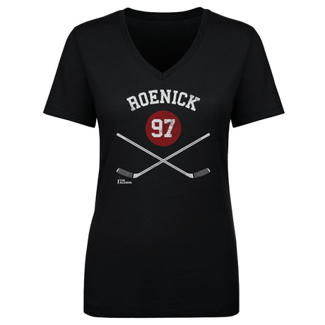 Jeremy Roenick Women's V-Neck T-Shirt | 500 LEVEL
