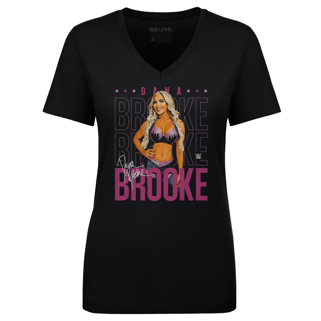 Dana Brooke Women's V-Neck T-Shirt | 500 LEVEL