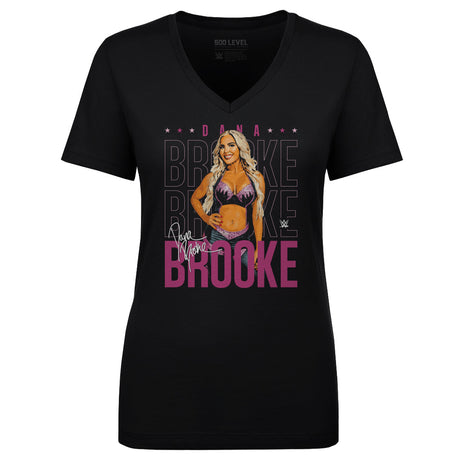 Dana Brooke Women's V-Neck T-Shirt | 500 LEVEL