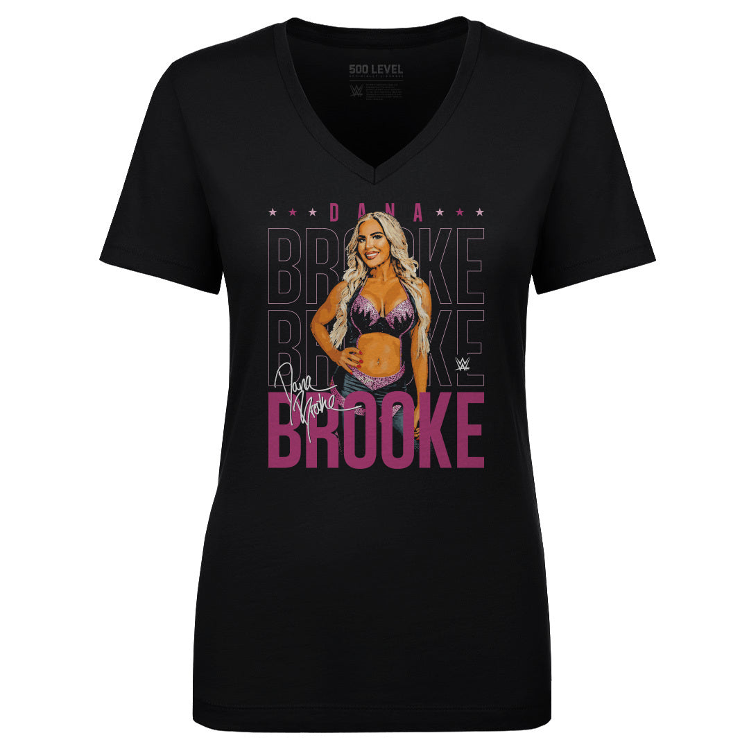 Dana Brooke Women&#39;s V-Neck T-Shirt | 500 LEVEL