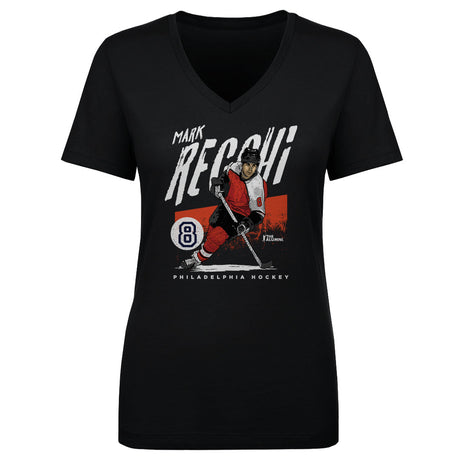 Mark Recchi Women's V-Neck T-Shirt | 500 LEVEL