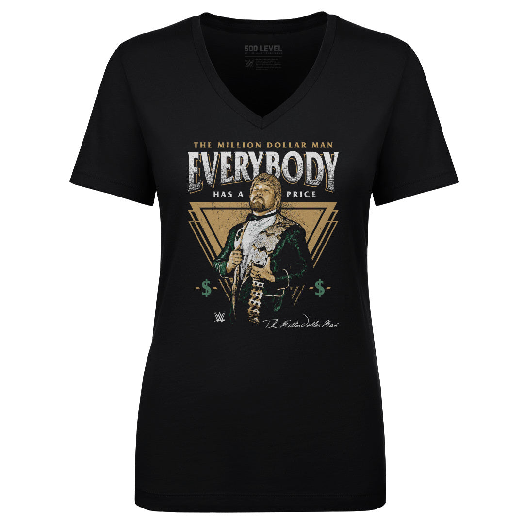 Ted DiBiase Women&#39;s V-Neck T-Shirt | 500 LEVEL