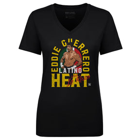 Eddie Guerrero Women's V-Neck T-Shirt | 500 LEVEL