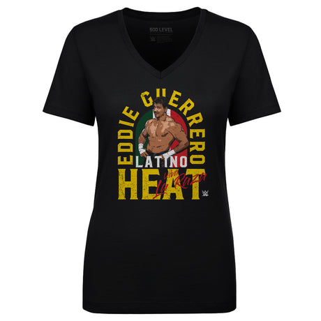 Eddie Guerrero Women's V-Neck T-Shirt | 500 LEVEL
