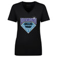 Diamond Dallas Page Women's V-Neck T-Shirt | 500 LEVEL