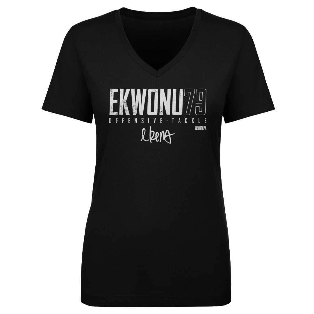 Ickey Ekwonu Women's V-Neck T-Shirt | 500 LEVEL