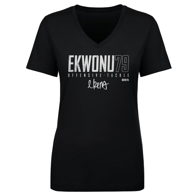 Ickey Ekwonu Women's V-Neck T-Shirt | 500 LEVEL