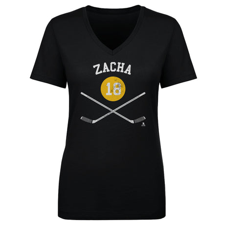 Pavel Zacha Women's V-Neck T-Shirt | 500 LEVEL