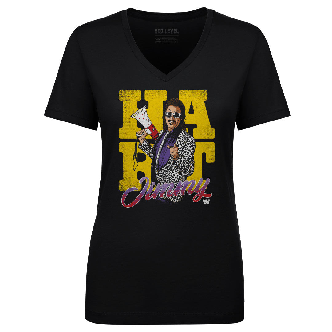 Jimmy Hart Women's V-Neck T-Shirt | 500 LEVEL