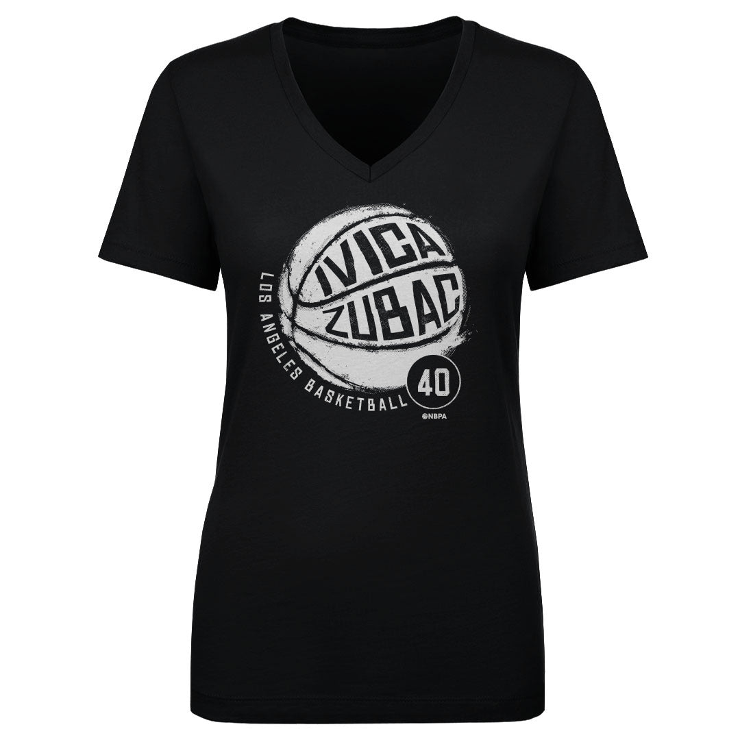 Ivica Zubac Women&#39;s V-Neck T-Shirt | 500 LEVEL