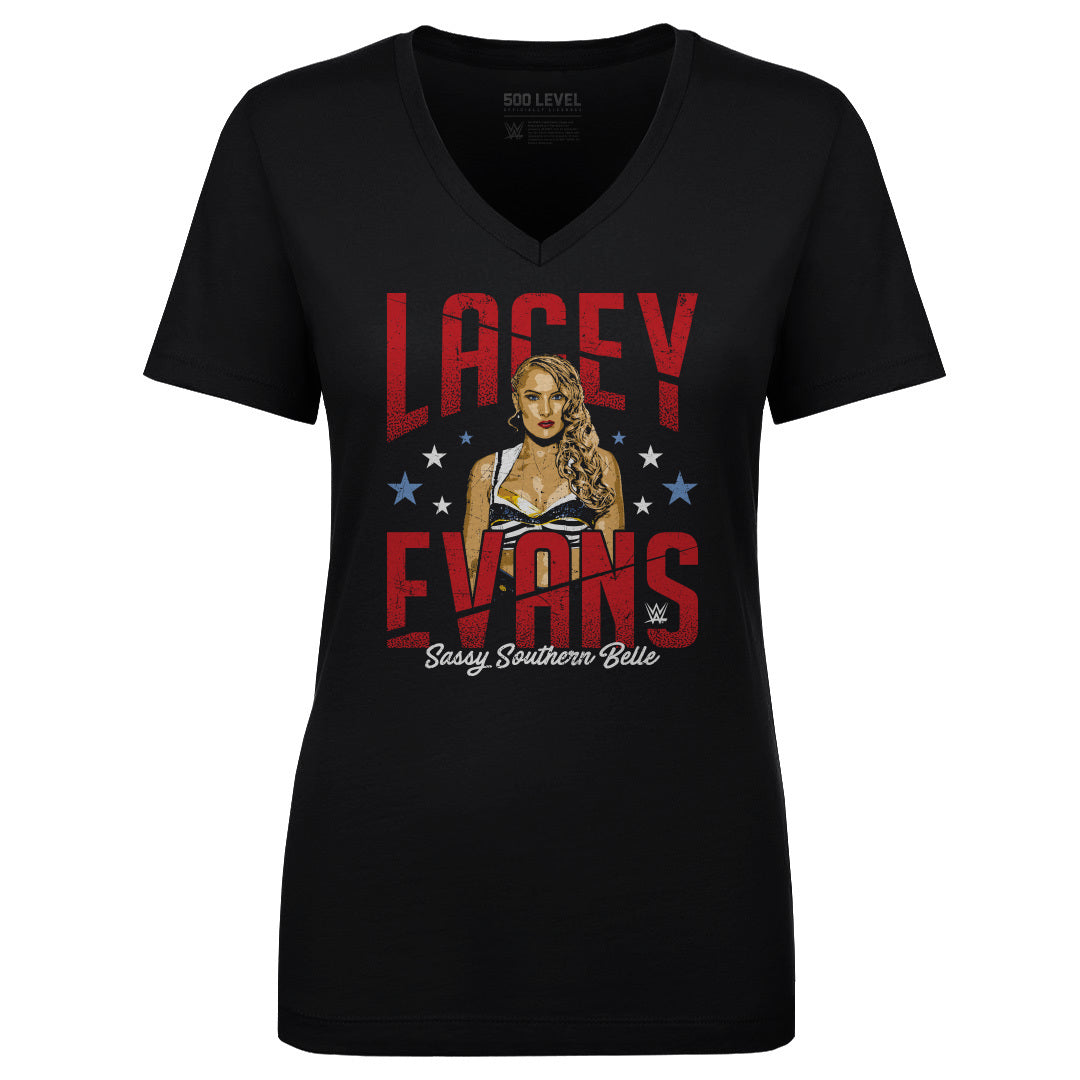 Lacey Evans Women&#39;s V-Neck T-Shirt | 500 LEVEL