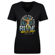 Rick Rude Women's V-Neck T-Shirt | 500 LEVEL