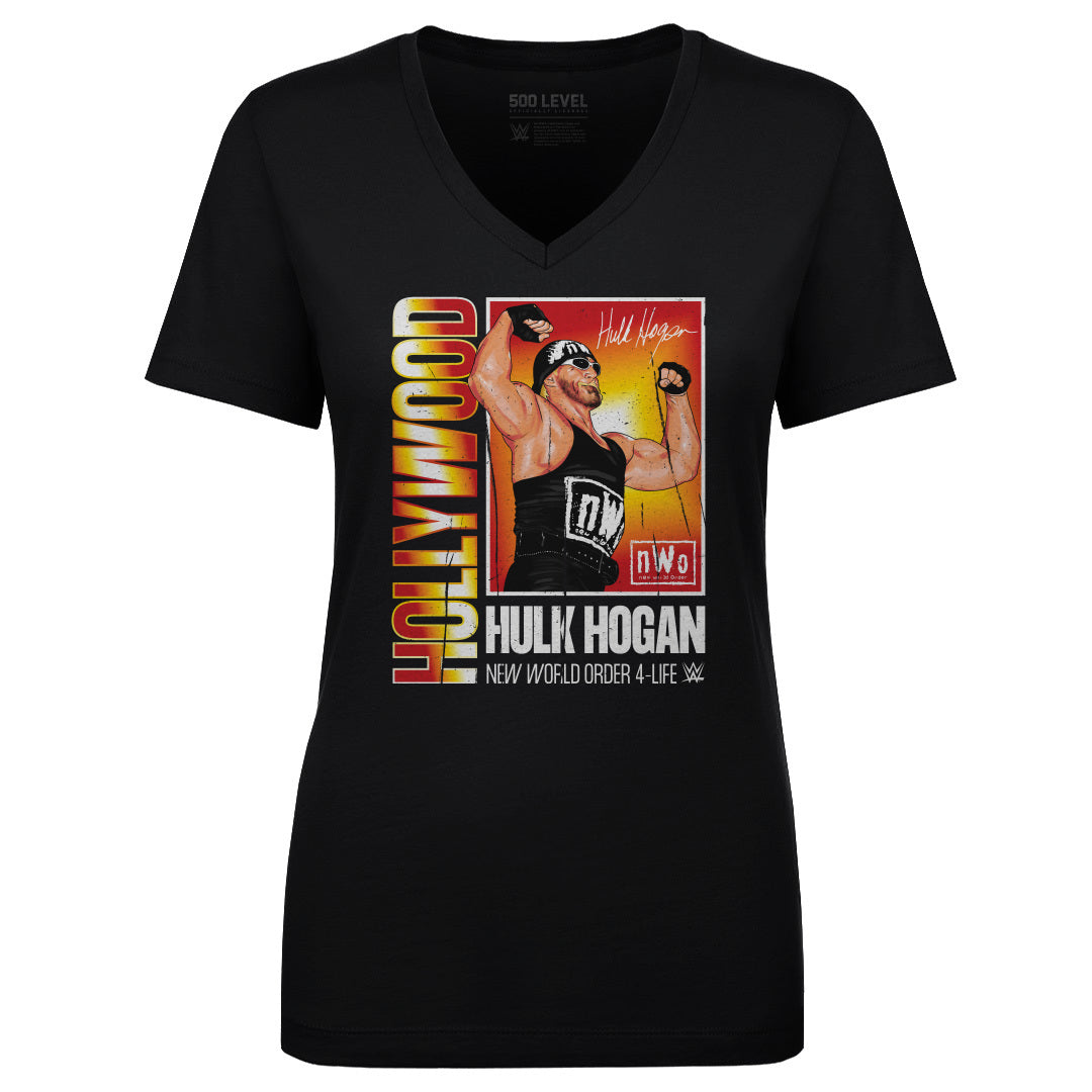 Hulk Hogan Women's V-Neck T-Shirt | 500 LEVEL