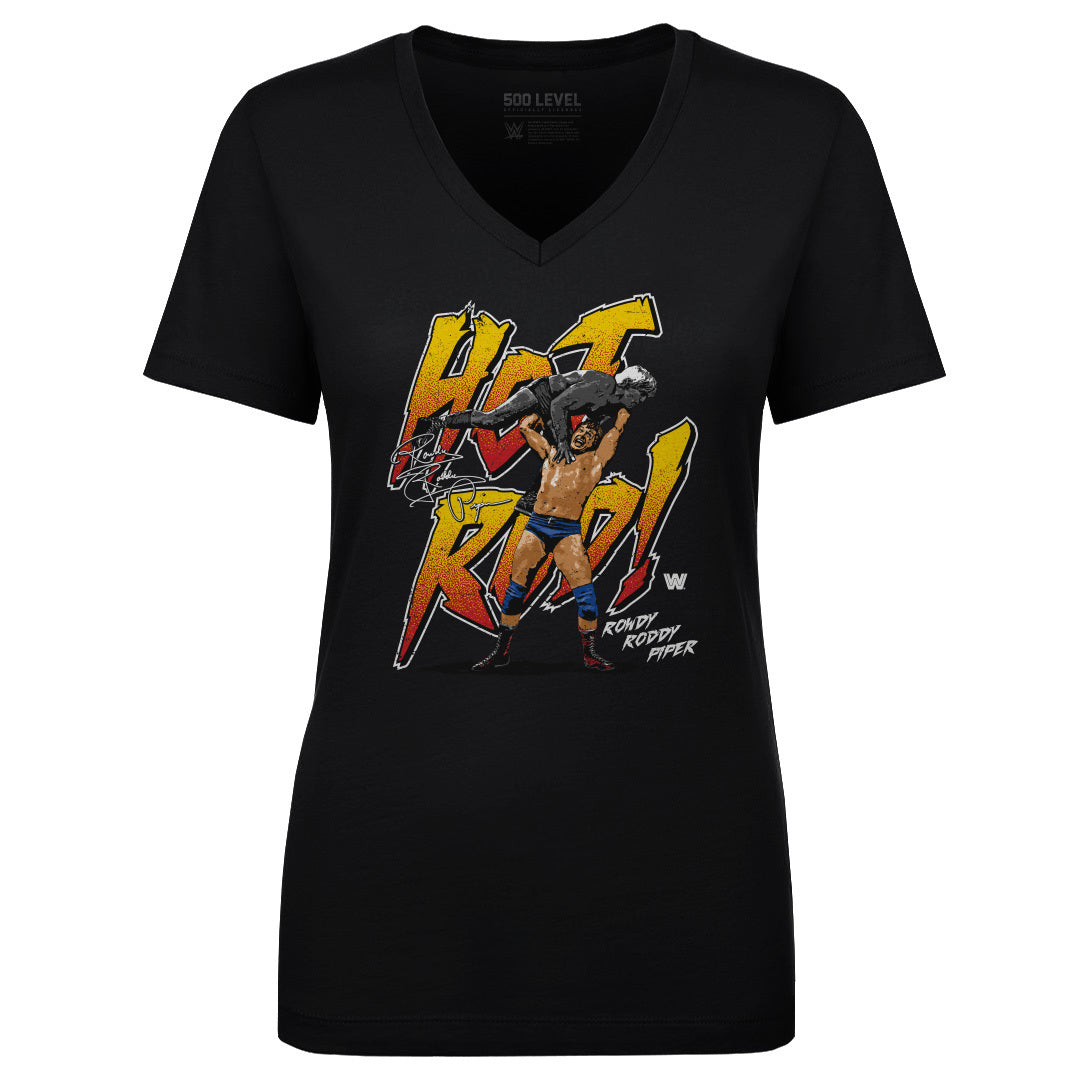 Roddy Piper Women&#39;s V-Neck T-Shirt | 500 LEVEL