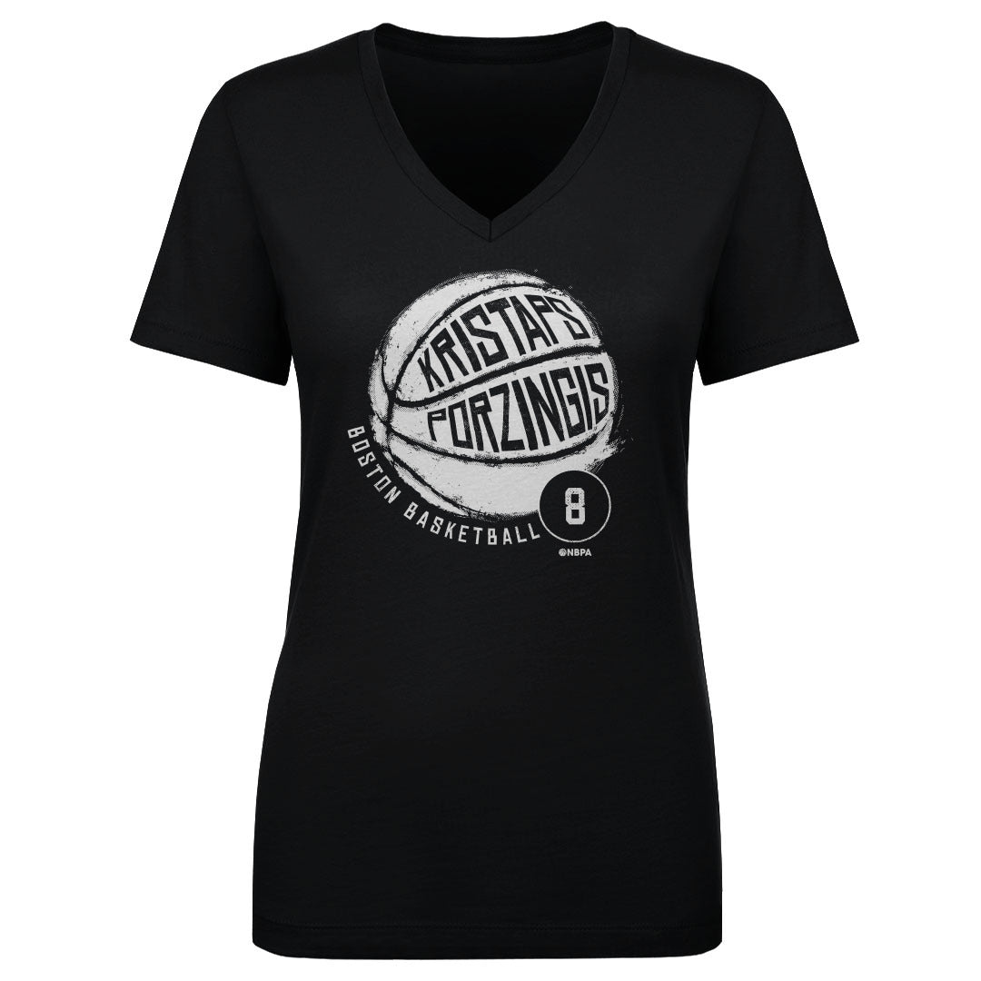 Kristaps Porzingis Women&#39;s V-Neck T-Shirt | 500 LEVEL