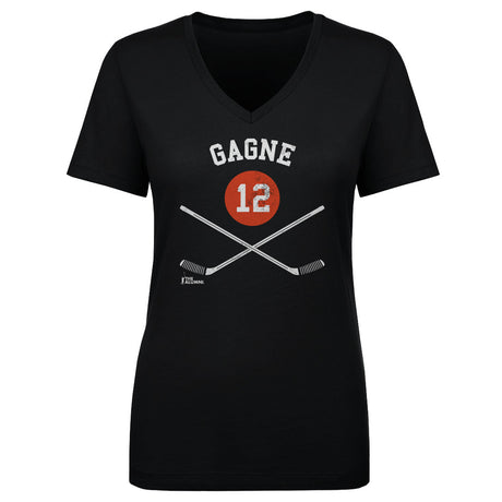 Simon Gagne Women's V-Neck T-Shirt | 500 LEVEL