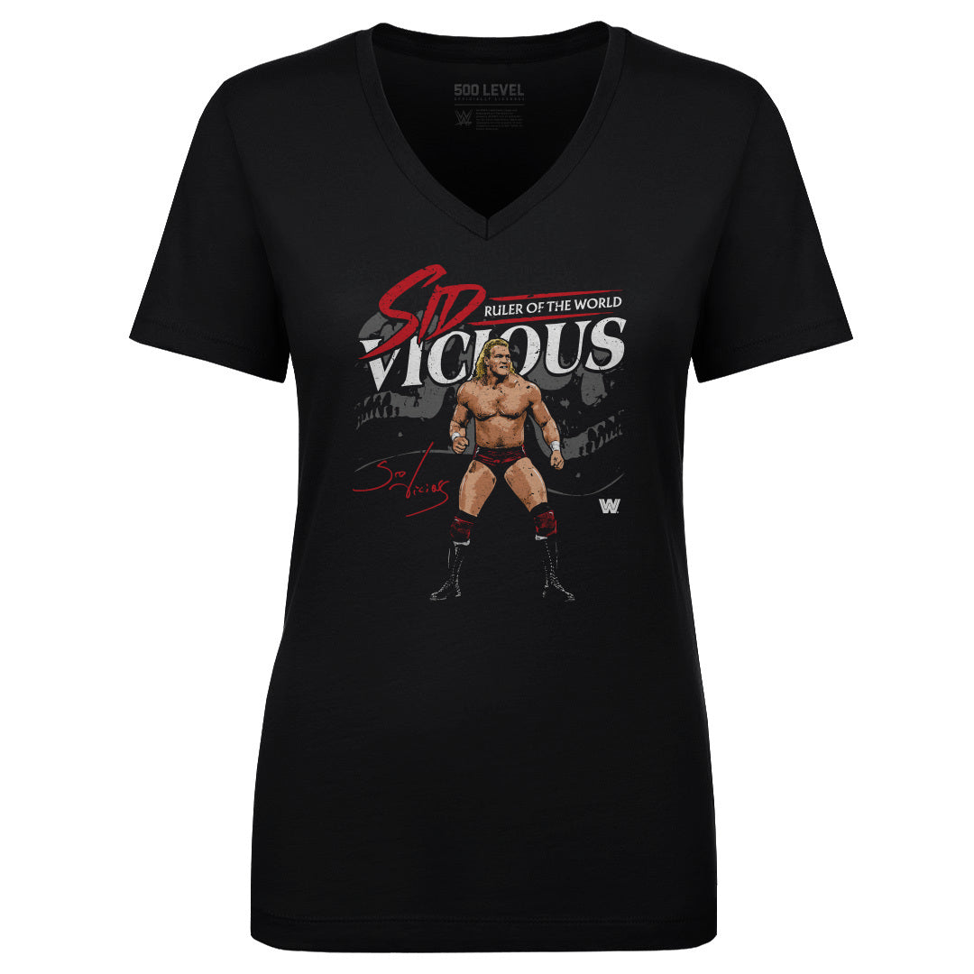 Sid Vicious Women's V-Neck T-Shirt | 500 LEVEL