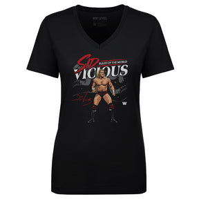 Sid Vicious Women's V-Neck T-Shirt | 500 LEVEL