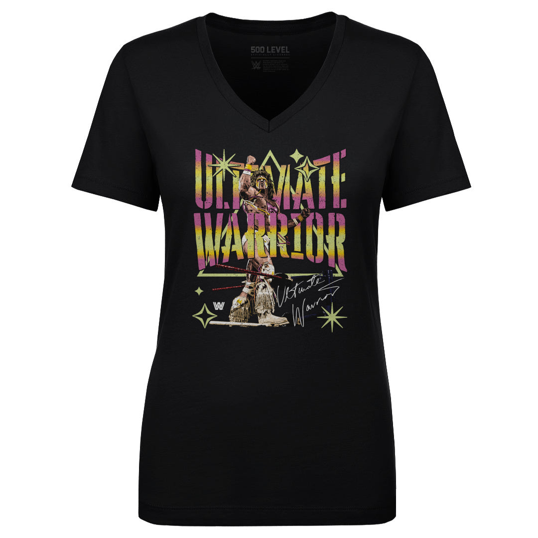 Ultimate Warrior Women's V-Neck T-Shirt | 500 LEVEL