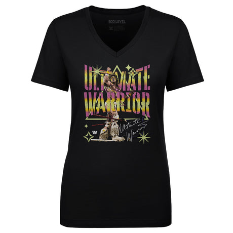 Ultimate Warrior Women's V-Neck T-Shirt | 500 LEVEL