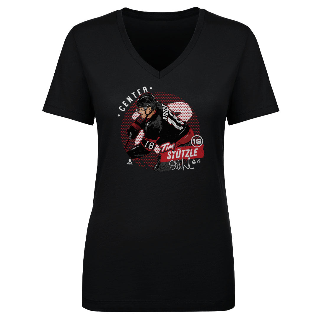 Tim Stutzle Women's V-Neck T-Shirt | 500 LEVEL